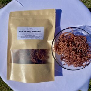 Raw Sea Moss (100g): Purple
